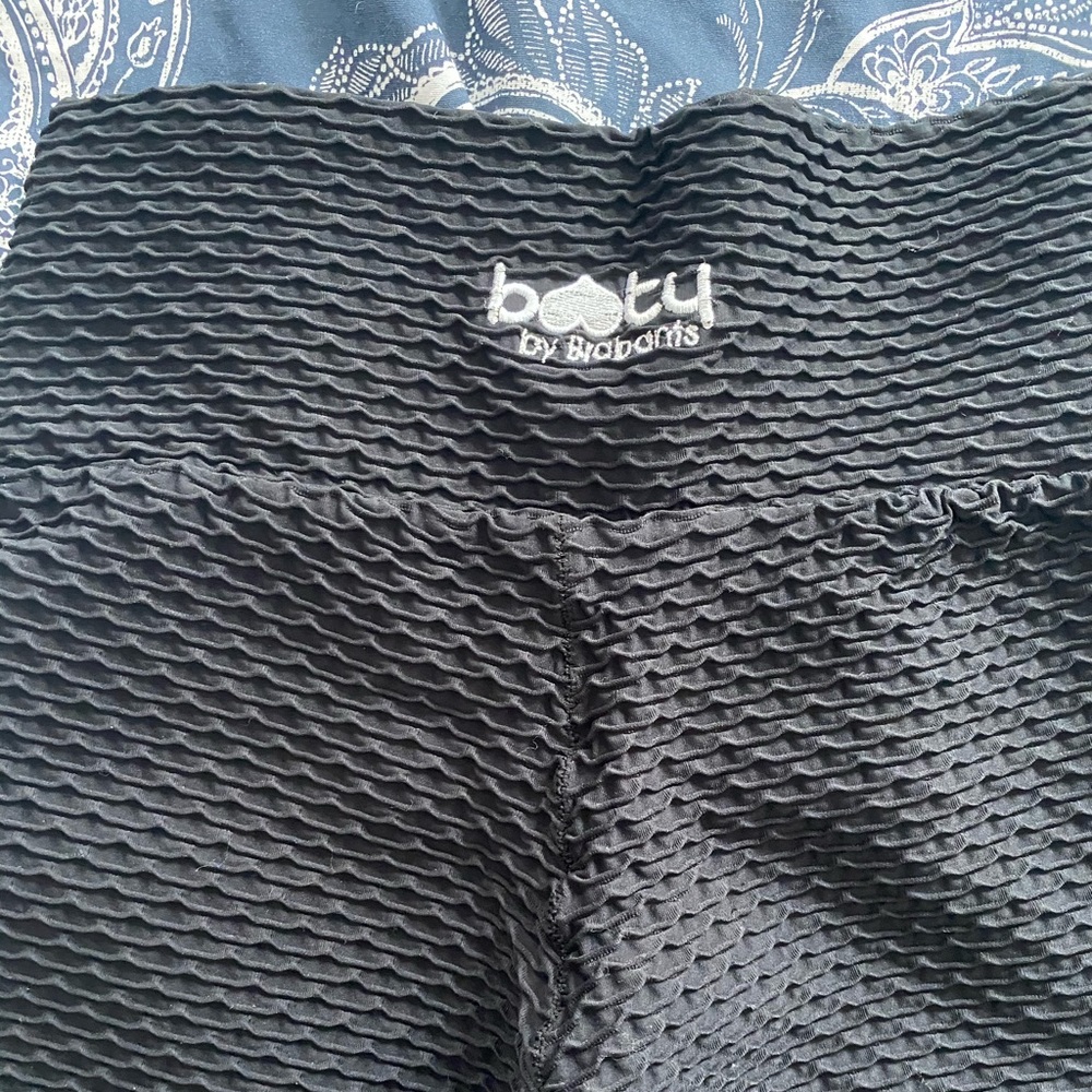 Cropped Black Croco Skin Booty by Brabants